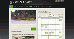 Desktop Screenshot of lakestcharles.org
